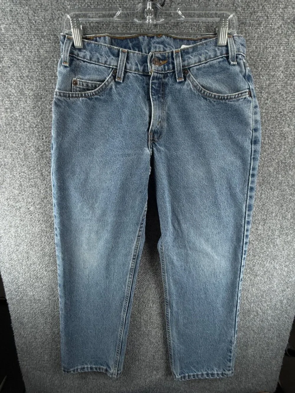 VTG Levis 562 Orange Tab Light Wash Denim Blue Jeans 90s 80s ACTL 28X27.5